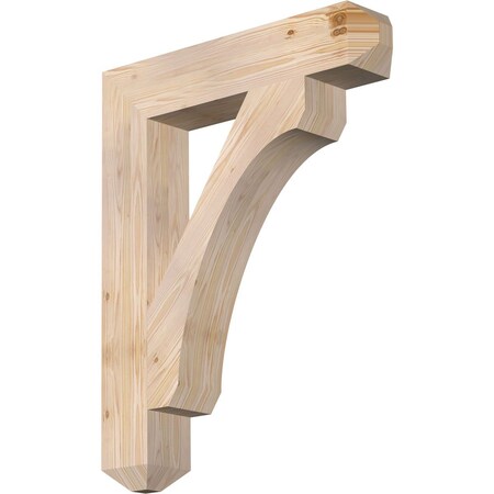 Ekena Millwork Legacy Craftsman Smooth Bracket, Douglas Fir, 5 1/2"W x 30"D x 38"H BKT06X30X38LEC04SDF